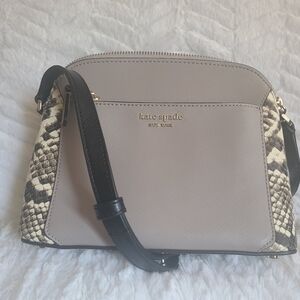 Kate Spade Louise Faux Python Embossed Dome Crossbody- Great Condition